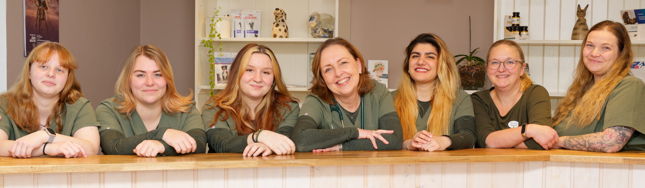 Teambild_Tierärzte am Kuhberg